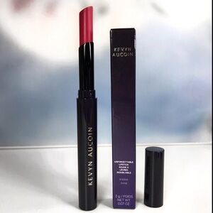 Kevyn Aucoin Unforgettable Hot Pink Shine Lipstick in Enigma Full Size *BNIB